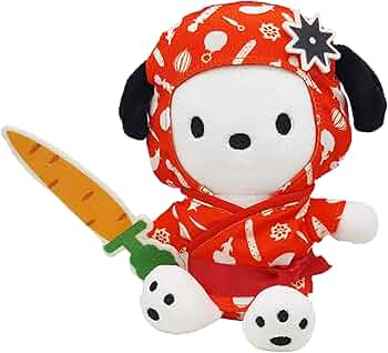 Amazon.co.jp: ポッチャコ 忍者 むにゅぐるみ S : おもちゃ